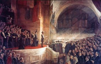 湯姆 羅伯茨 Opening of the first parliament